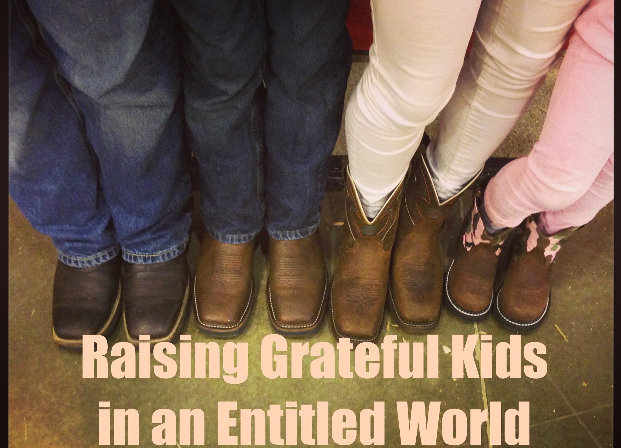 Raising Grateful Kids in An Entitled World