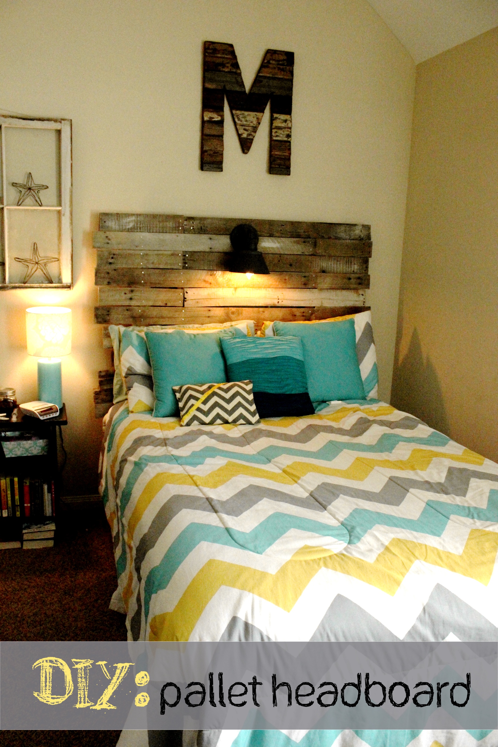 DIY: Pallet Headboard