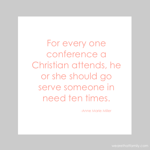 powerful quote about Christians and service